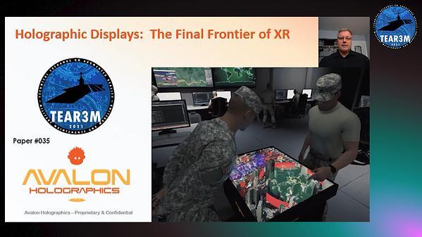 Holographic Displays: The Final Frontier of XR