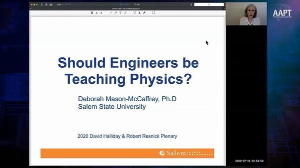 Should Engineers be Teaching Physics?