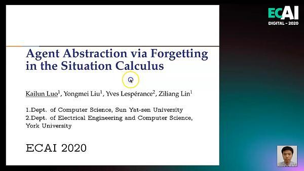 Agent Abstraction via Forgetting in the Situation Calculus