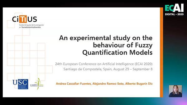 An experimental study on the behaviour of Fuzzy Quantification Models
