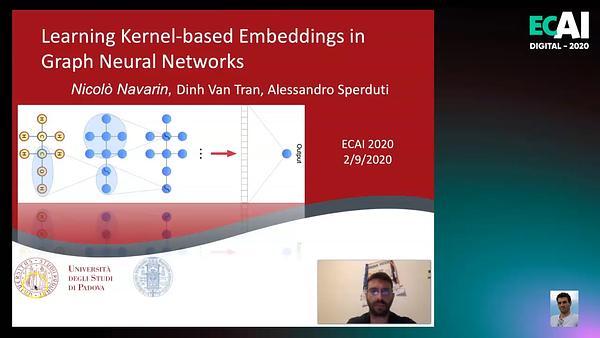 Learning Kernel-based Embeddings in Graph Neural Networks
