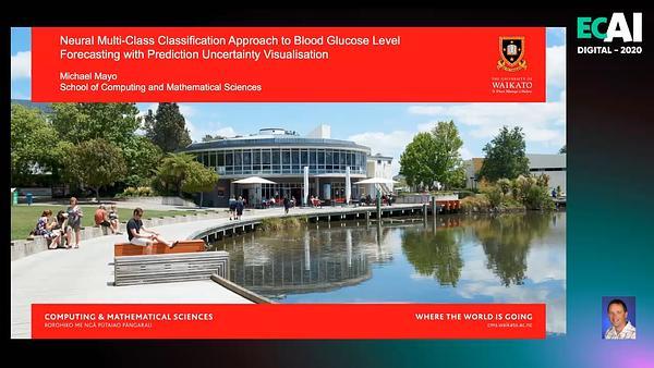 Neural Multi-class Classification Approach to Blood Glucose Level Forecasting with Prediction Uncertainty Visualisation