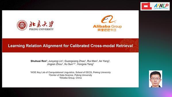 Learning Relation Alignment for Calibrated Cross-modal Retrieval