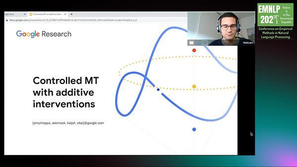 Controlling Machine Translation for Multiple Attributes with Additive Interventions