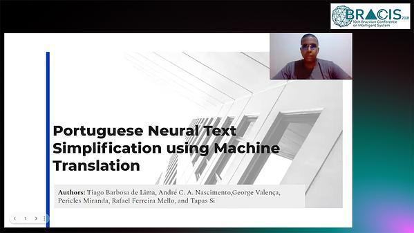 Portuguese Neural Text Simplification using Machine Translation