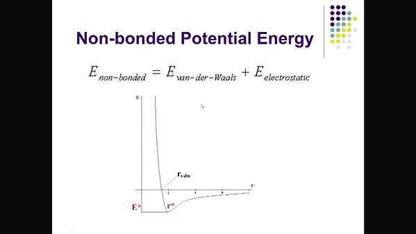 Molecular Dynamics MOOC 1.2.1. Potential Functions